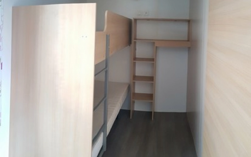 Chambre 2 mobil-home en Normandie