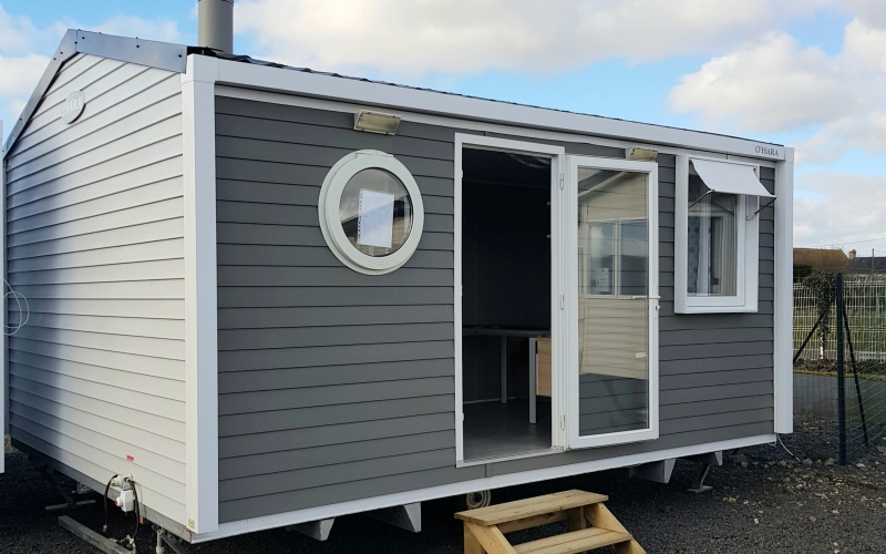 Photo extérieur mobil-home en Normandie